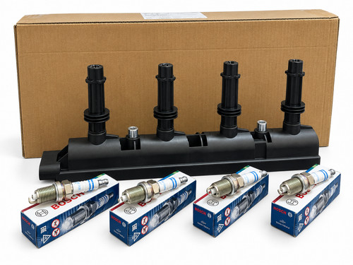 Zündspule 4x bosch - +,