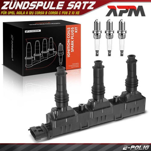 Zündspule 3x zündkerze - 1x,