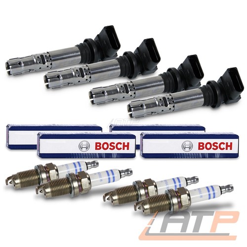 Zündspule 4x bosch - +,